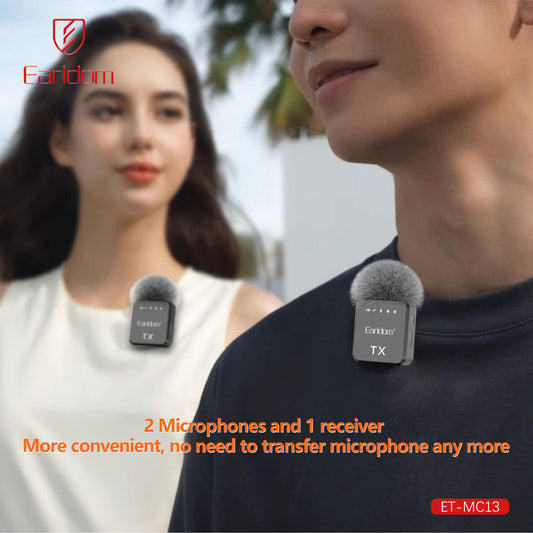 3-in-1 Compact Wireless Mic for Mobile Creators | Earldom
