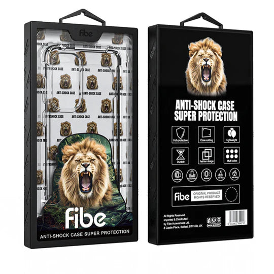 Fibe Anti Shock Samsung Case - Clear