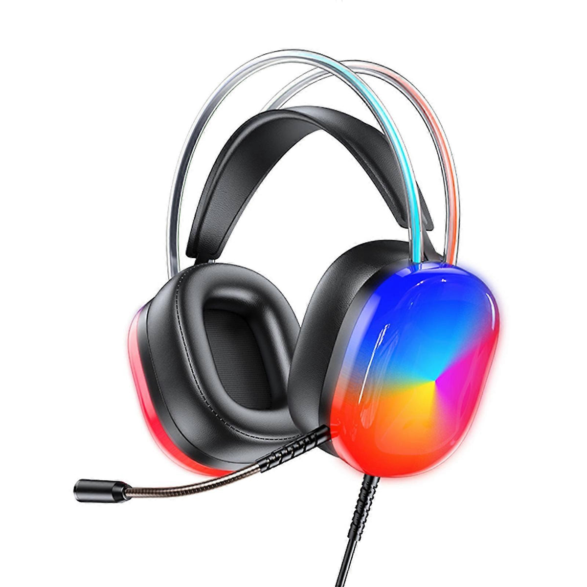 Awei GM-11 Pro Luminous Wired Headphones, Cable Length: 2m