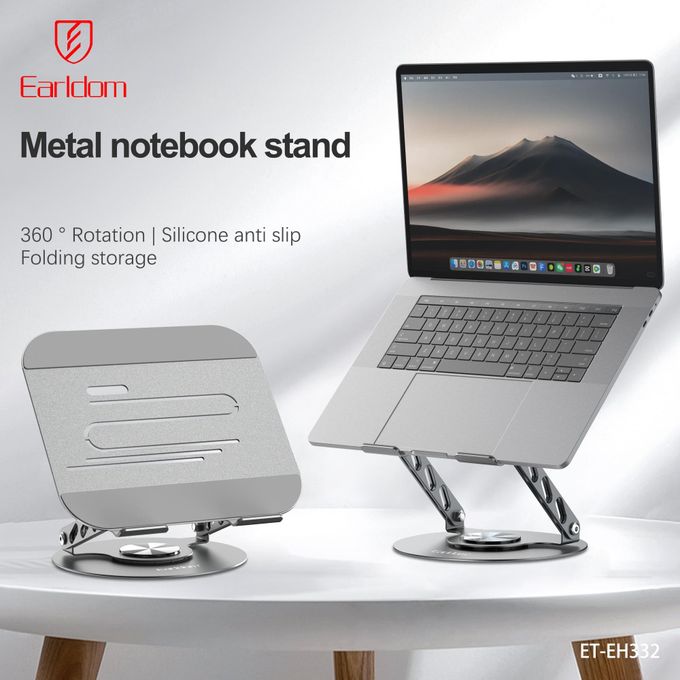 ET-EH332 Metal 360 Rotation Rotary Bracket Laptops And Tablets STAND