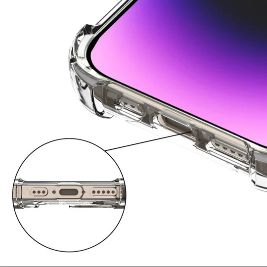 Fibe Anti Shock iPhone Case - Clear
