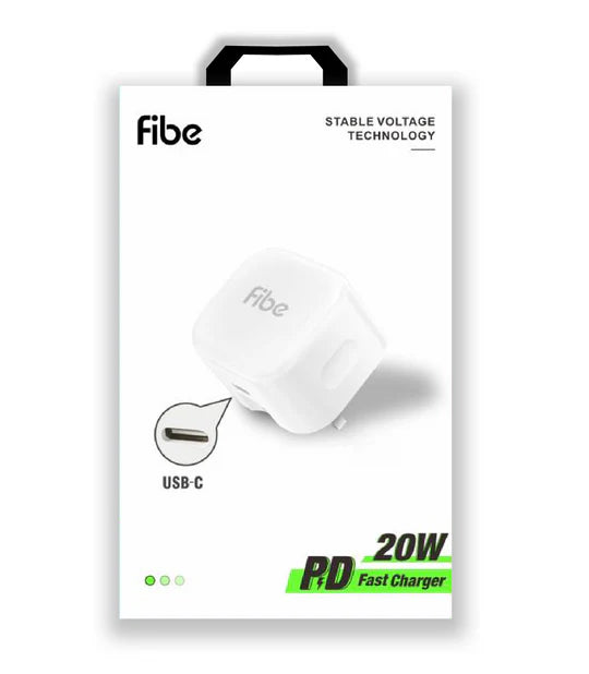 Fibe 20W PD USB C Power Adapter