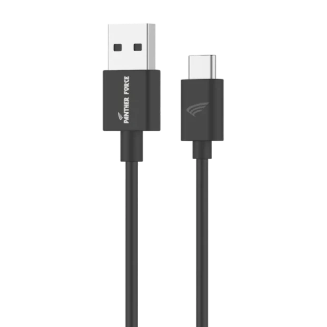 Panther Force USB to USB-C Cable 1M - Black