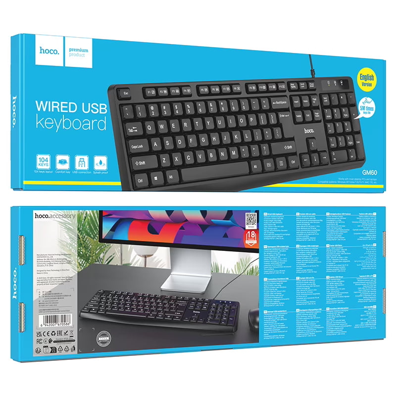 Wired keyboard “GM60 Cool”
