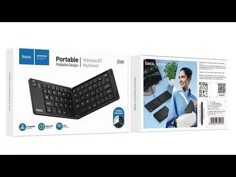 DI81 Portable Foldable Wireless Bluetooth Keyboard