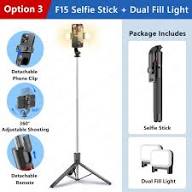Earldom Selfie Stick with Built-in Stand ZP24